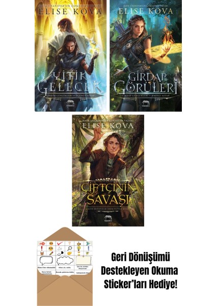 Yitik Gelecek + Girdap Görüleri – Girdap Günlükleri Birinci Kitap (Ciltli) + Çiftçinin Savaşı – Altın Muhafızlar Serisi 3 (Ciltli)
