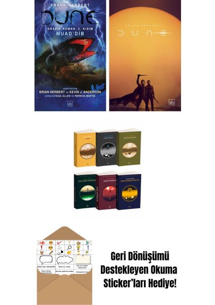 Dune Grafik Roman: 2. Kısım – Muad’dib + Dune (Film Kapağı) + Dune Takım Set