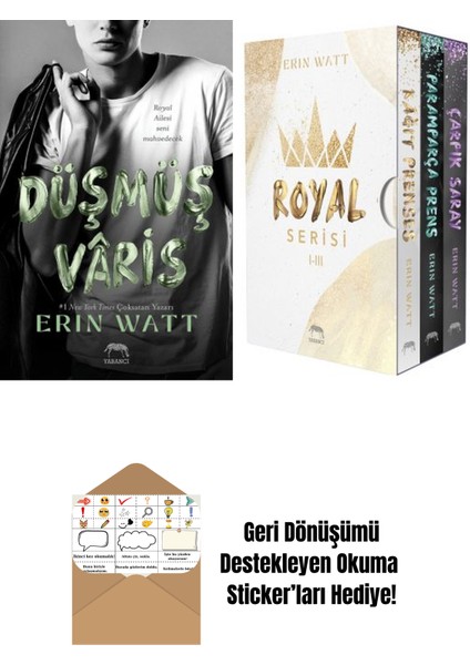 Lekeli Taç – Royal Serisi 4. Kitap + Royal Serisi Kutulu Set (3 Kitap)