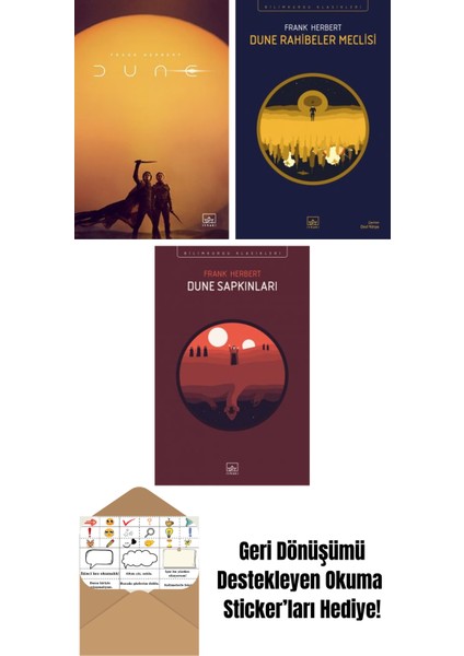 Dune (Film Kapağı) + Dune Rahibeler Meclisi + Dune Sapkınları