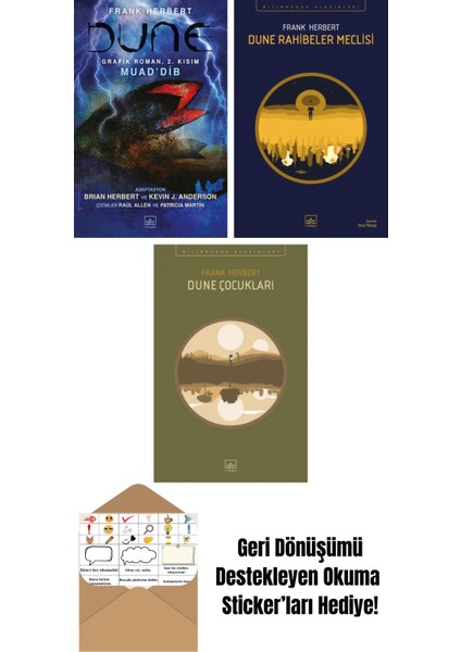 Dune Grafik Roman: 2. Kısım – Muad’dib + Dune Rahibeler Meclisi + Dune Çocukları