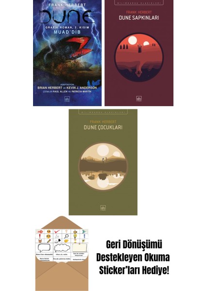 Dune Grafik Roman: 2. Kısım – Muad’dib + Dune Sapkınları + Dune Çocukları
