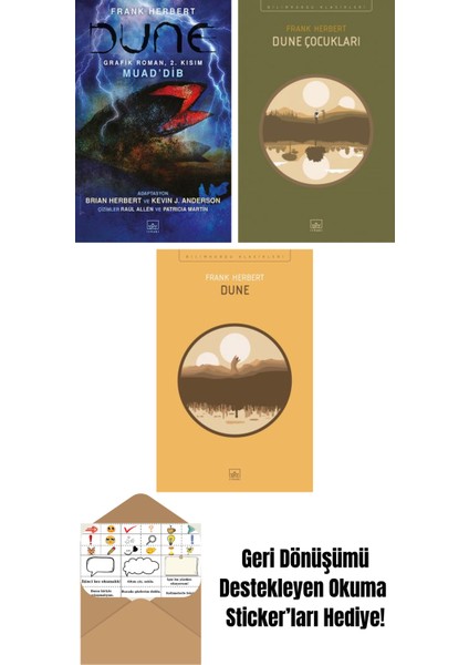 Dune Grafik Roman: 2. Kısım – Muad’dib + Dune Çocukları + Dune