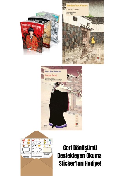 Insanlığımı Yitirirken (3 Cilt Set) + Pandora’nın Kutusu + Yeni Bir Hamlet