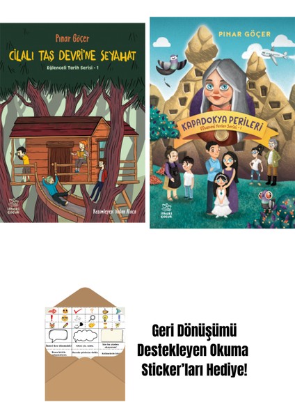 Cilalı Taş Devri’ne Seyahat – Eğlenceli Tarih Serisi 1 + Kapadokya Perileri – Efsanevi Yerler Serisi 1