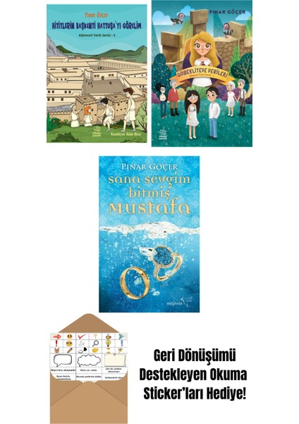 Hititlerin Başkenti Hattuşa’yı Görelim – Eğlenceli Tarih Serisi 3 + Göbeklitepe Perileri – Efsanevi Yerler Serisi 2 + Sana Sevgim Bitmiş Mustafa