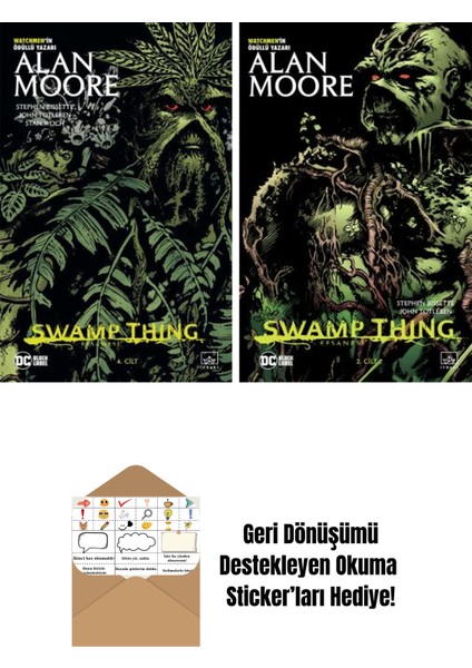 Swamp Thing Efsanesi: 4. Cilt + Swamp Thing Efsanesi: 2. Cilt