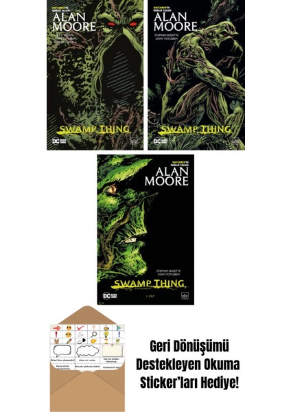Swamp Thing Efsanesi: 5. Cilt + Swamp Thing Efsanesi: 3. Cilt + Swamp Thing Efsanesi: 1. Cilt