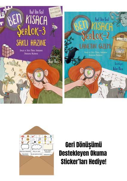 Ben Kısaca Şerlok – 3 Saklı Hazine + Ben Kısaca Şerlok 2 – Lanetin Gizemi