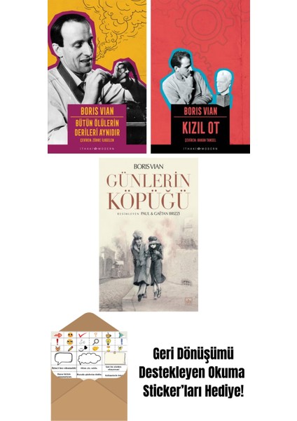 Bütün Ölülerin Derileri Aynıdır + Kızıl Ot + Günlerin Köpüğü (Resimli)