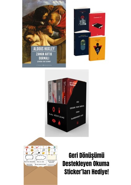 Zaman Artık Durmalı + Kara Dörtleme Set + Kara Dörtleme Kutu Set (4 Kitap)