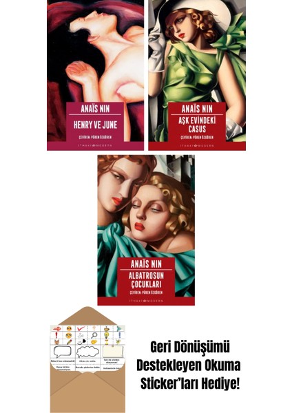 Henry ve June + Aşk Evindeki Casus + Albatrosun Çocukları