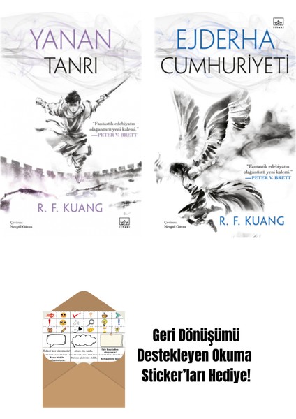 Yanan Tanrı – Haşhaş Savaşı Üçlemesi 3 (Ciltli) + Ejderha Cumhuriyeti – Haşhaş Savaşı Üçlemesi 2 (Ciltli)