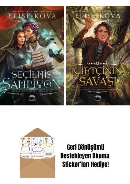 Seçilmiş Şampiyon – Girdap Günlükleri Ikinci Kitap + Çiftçinin Savaşı – Altın Muhafızlar Serisi 3 (Ciltli)