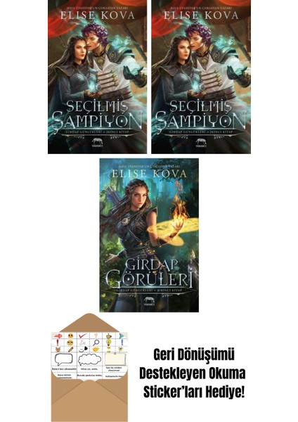 Seçilmiş Şampiyon – Girdap Günlükleri Ikinci Kitap + Seçilmiş Şampiyon – Girdap Günlükleri Ikinci Kitap (Ciltli) + Girdap Görüleri – Girdap Günlükleri Birinci Kitap (Ciltli)