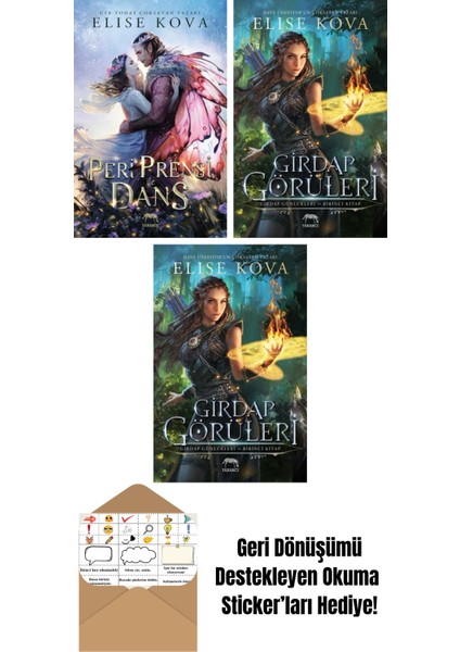 Peri Prensi ile Dans + Girdap Görüleri – Girdap Günlükleri Birinci Kitap (Ciltli) + Girdap Görüleri – Girdap Günlükleri Birinci Kitap