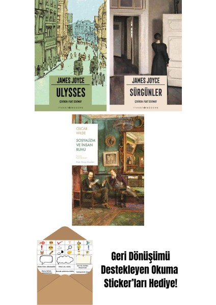 Ulysses + Sürgünler + Sosyalizm ve Insan Ruhu