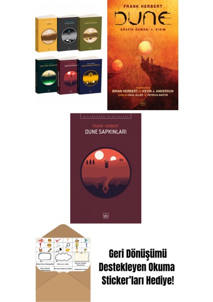Dune Takım Set + Dune – Grafik Roman 1. Kısım + Dune Sapkınları
