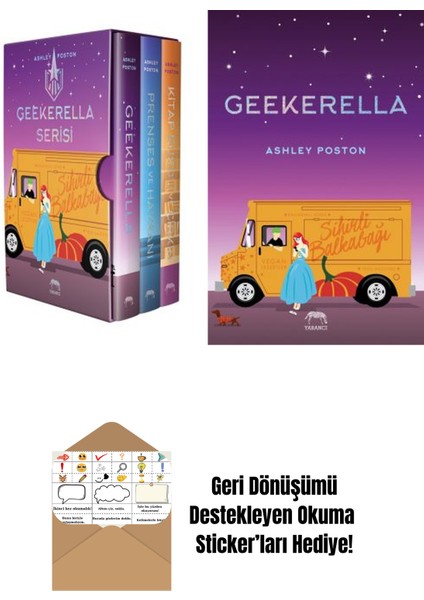 Geekerella Serisi Kutulu Set (3 Kitap) + Geekerella