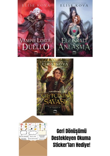 Vampir Lordu ile Düello + Elf Kralı ile Anlaşma + Çiftçinin Savaşı – Altın Muhafızlar Serisi 3 (Ciltli)