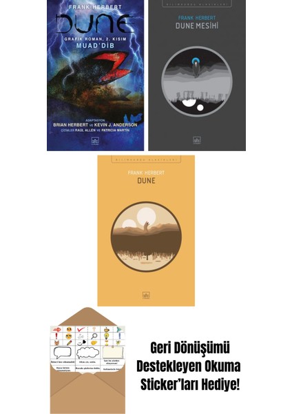 Dune Grafik Roman: 2. Kısım – Muad’dib + Dune Mesihi + Dune