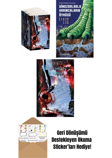 Üç Cisim Problemi Set + Dinozorlarla Karıncaların Öyküsü + Ölümün Sonu