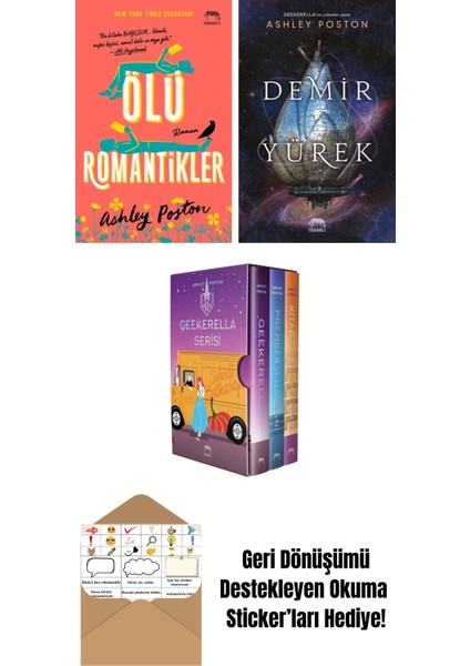 Ölü Romantikler + Yıldız Ruh – Demir Yürek 2. Kitap + Geekerella