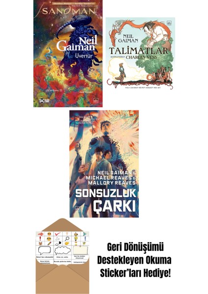 Sandman: Uvertür + Talimatlar (Ciltli) + Sonsuzluk Çarkı – Ara Dünya 3 (Ciltli)