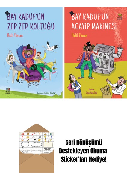 Bay Kaduf’un Zıp Zıp Koltuğu + Bay Kaduf’un Acayip Makinesi