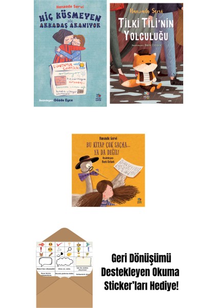 Hiç Küsmeyen Arkadaş Aranıyor + Tilki Tili’nin Yolculuğu + Bu Kitap Çok Saçma… Ya Da Değil!