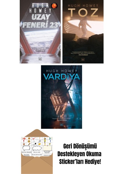 Uzay Feneri 23 + Toz – Wool Serisi 3. Kitap + Vardiya – Wool Serisi 2. Kitap