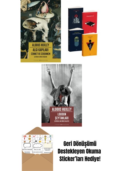 Algı Kapıları – Cennet ve Cehennem + Kara Dörtleme Set + Loudun Şeytanları
