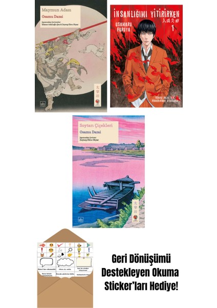 Maymun Adası + Insanlığımı Yitirirken Cilt 1 + Soytarı Çiçekleri