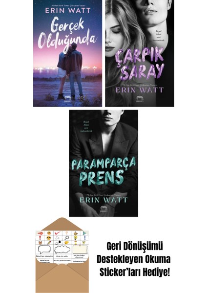 Çatlak Krallık – Royal Serisi 6. Kitap + Düşmüş Vâris – Royal Serisi 5. Kitap + Royal Serisi Kutulu Set (3 Kitap)