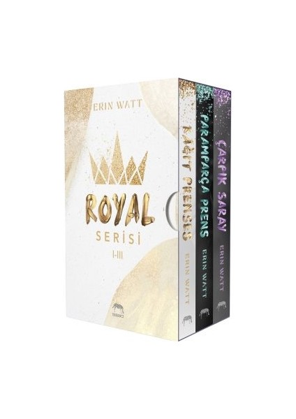 Çatlak Krallık – Royal Serisi 6. Kitap + Düşmüş Vâris – Royal Serisi 5. Kitap + Royal Serisi Kutulu Set (3 Kitap) fırsatları
