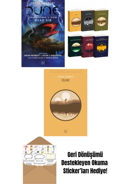 Dune Grafik Roman: 2. Kısım – Muad’dib + Dune Takım Set + Dune