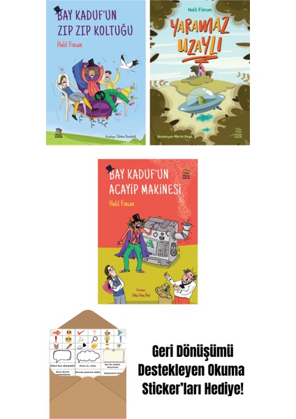 Bay Kaduf’un Zıp Zıp Koltuğu + Yaramaz Uzaylı + Bay Kaduf’un Acayip Makinesi