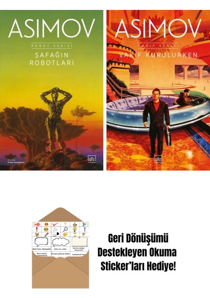 Şafağın Robotları – Robot Serisi 3. Kitap + Vakıf Kurulurken – Vakıf Serisi 6. Kitap