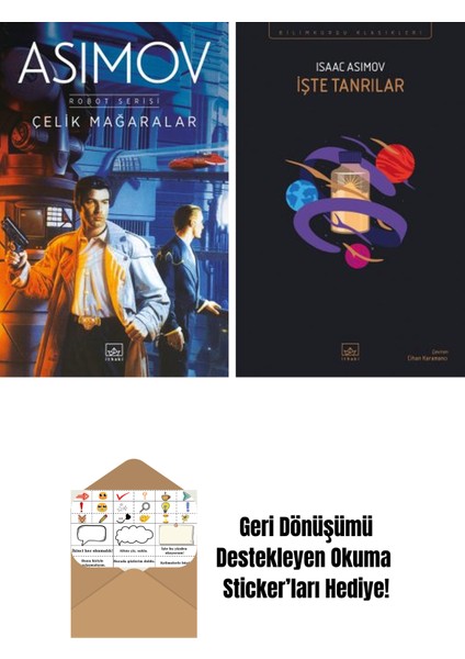 Çelik Mağaralar – Robot Serisi 1. Kitap + Işte Tanrılar