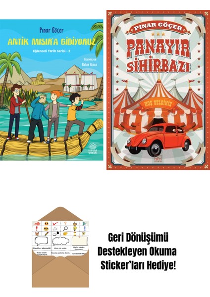 Antik Mısır’a Gidiyoruz – Eğlenceli Tarih Serisi 2 + Panayır Sihirbazı