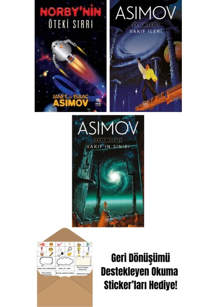Norby’nin Öteki Sırrı + Vakıf Ileri – Vakıf Serisi 7. Kitap + Vakıf’ın Sınırı – Vakıf Serisi 4. Kitap