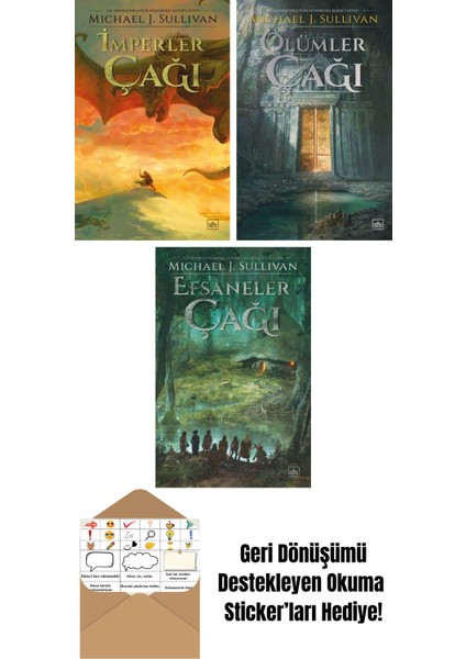 Imperler Çağı – Ilk Imparatorluğun Efsaneleri Altıncı Kitap + Ölümler Çağı – Ilk Imparatorluğun Efsaneleri Beşinci Kitap + Efsaneler Çağı – Ilk Imparatorluğun Efsaneleri Dördüncü Kitap