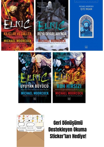 Michael Moorcock 5 Kitap Seti