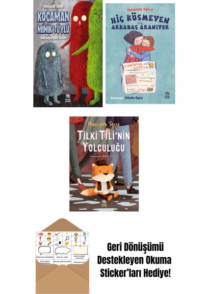 Kocaman Minik Tüylü + Hiç Küsmeyen Arkadaş Aranıyor + Tilki Tili’nin Yolculuğu