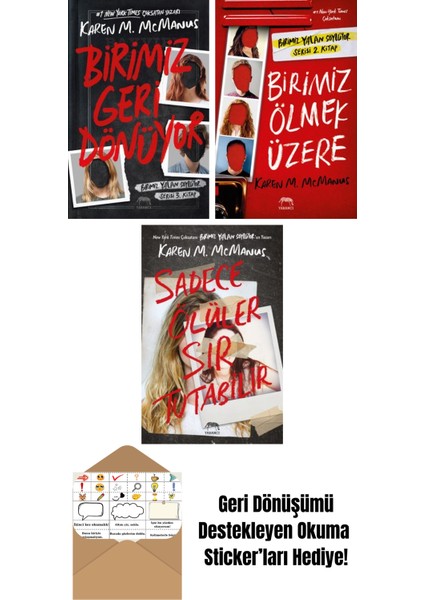 Birimiz Geri Dönüyor + Birimiz Ölmek Üzere (Ciltli) + Sadece Ölüler Sır Tutabilir