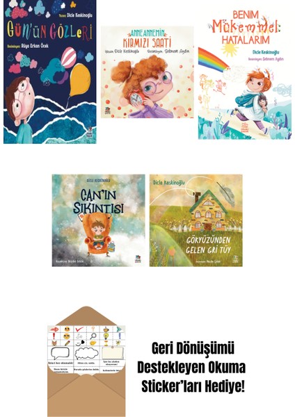 Dicle Keskinoğlu 5 Kitap Seti