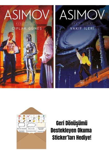 Çıplak Güneş – Robot Serisi 2. Kitap + Vakıf Ileri – Vakıf Serisi 7. Kitap
