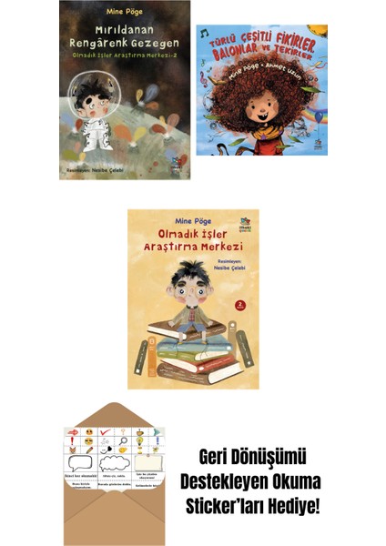 Mırıldanan Rengârenk Gezegen + Türlü Çeşitli Fikirler, Balonlar ve Tekirler + Olmadık Işler Araştırma Merkezi