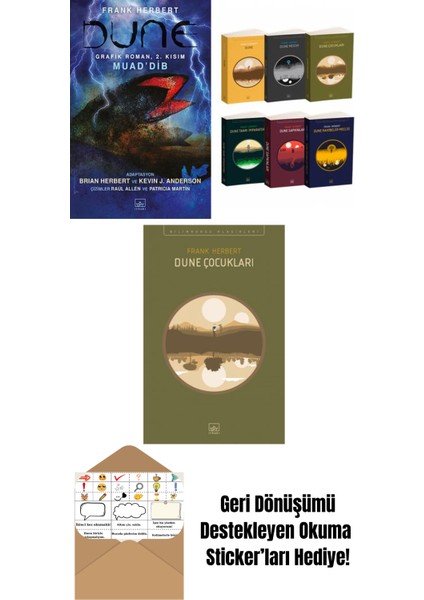 Dune Grafik Roman: 2. Kısım – Muad’dib + Dune Takım Set + Dune Çocukları