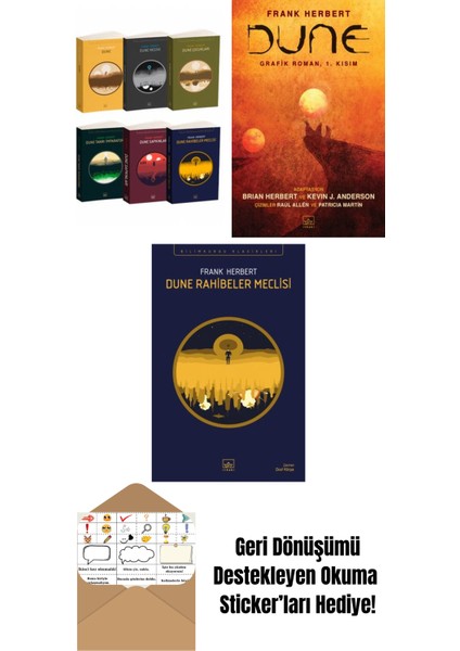 Dune Takım Set + Dune – Grafik Roman 1. Kısım + Dune Rahibeler Meclisi